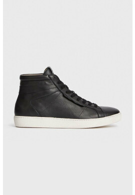 AllSaints Кожени кецове MILES в черно MZ087V - Pepit.bg