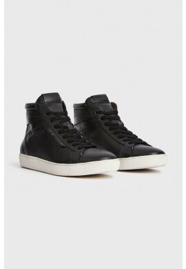 AllSaints Кожени кецове MILES в черно MZ087V - Pepit.bg