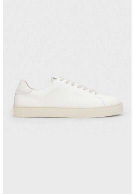 AllSaints Кожени маратонки KLIP в бяло MZ0039A - Pepit.bg