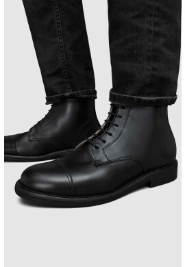 AllSaints Кожени обувки Harland в черно - Pepit.bg