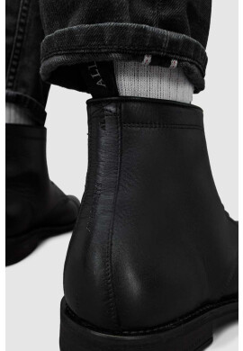 AllSaints Кожени обувки Harland в черно - Pepit.bg