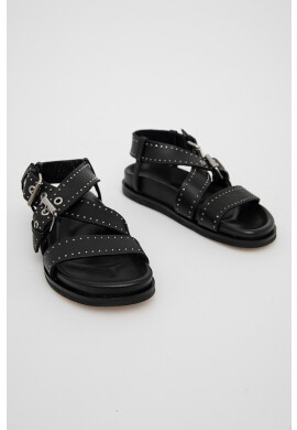 AllSaints Кожени сандали NINA - Pepit.bg