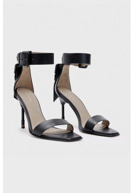 AllSaints Кожени сандали Noir в черно WF677Y - Pepit.bg