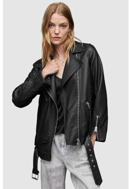 AllSaints Кожено яке - Pepit.bg