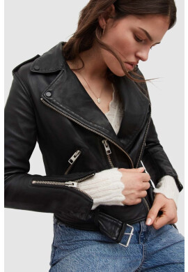 AllSaints Koжено яке Balfern Biker - Pepit.bg