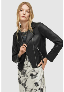 AllSaints Koжено Яке Dalby Biker - Pepit.bg
