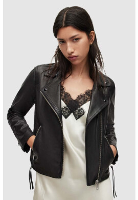 AllSaints Koжено Яке Dalby Biker - Pepit.bg