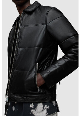 AllSaints Koжено яке - Pepit.bg