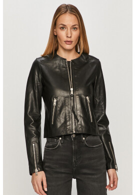 AllSaints Koжено яке - Pepit.bg