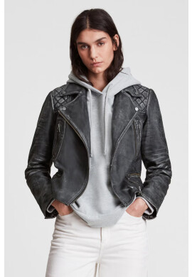AllSaints Кожено яке - Pepit.bg