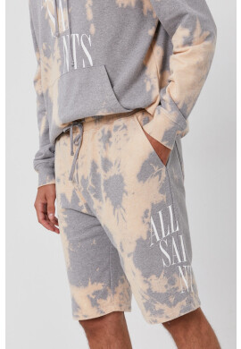 AllSaints Къс панталон мъжки в сиво - Pepit.bg