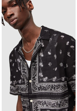 AllSaints Памучна риза - Pepit.bg