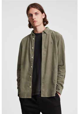 AllSaints Памучна риза - Pepit.bg