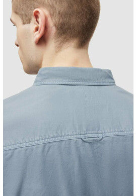 AllSaints Памучна риза в бяло - Pepit.bg