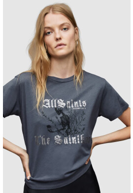 AllSaints Памучна тениска - Pepit.bg