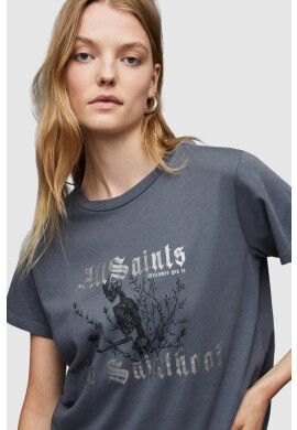AllSaints Памучна тениска - Pepit.bg