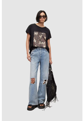 AllSaints Памучна тениска - Pepit.bg