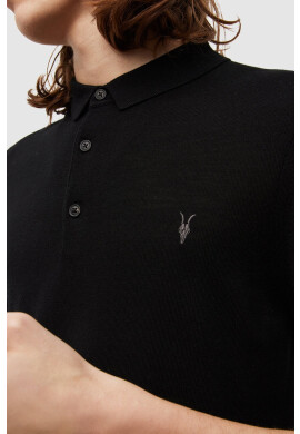 AllSaints Тениска с яка - Pepit.bg