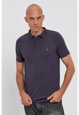 AllSaints Тениска с яка - Pepit.bg