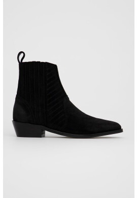 AllSaints Велурени боти Fion - Pepit.bg