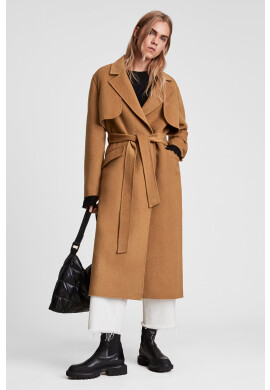AllSaints Вълнено палто Bree - Pepit.bg