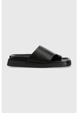 Alohas Кожени чехли Toe Ring Flop в черно S00174.25 - Pepit.bg
