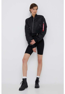 Alpha Industries Яке бомбър MA-1 BOXY WMN в черно преходен модел - Pepit.bg