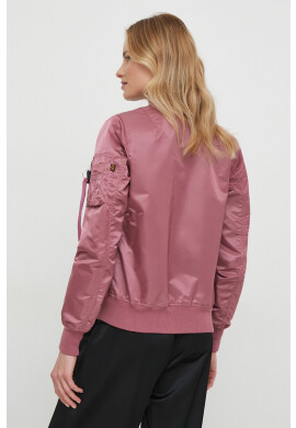 Alpha Industries Яке бомбър MA-1 VF LW WMN в розово с преходна изолация - Pepit.bg