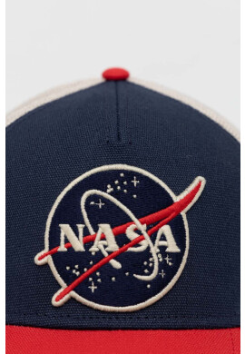 American Needle Шапка с козирка NASA в тъмносиньо с десен - Pepit.bg