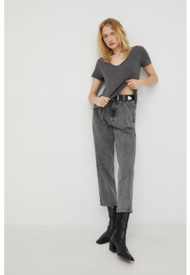 American Vintage Тениска в сиво - Pepit.bg