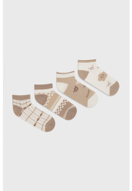 Answear Lab Чорапи (4-pack) в бежово - Pepit.bg