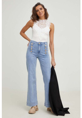 Answear Lab Дънки PREMIUM JEANS с висока талия - Pepit.bg