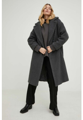 Answear Lab Палто в черно с преходна изолация - Pepit.bg