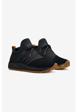 Arkk Copenhagen Маратонки Raven Nubuck в черно - Pepit.bg