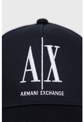Armani Exchange в тъмносиньо с апликация - Pepit.bg