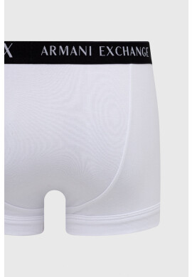Armani Exchange Боксерки (2 чифта) мъжки в бяло - Pepit.bg