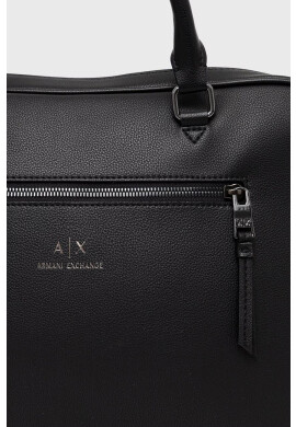 Armani Exchange Чанта за лаптоп в черно - Pepit.bg