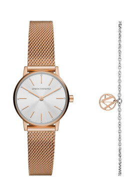 Armani Exchange Часовник дамски в златисто - Pepit.bg