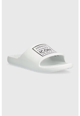 Armani Exchange Чехли в бяло XUP012.XV675.01015 - Pepit.bg