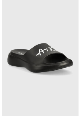 Armani Exchange Чехли в черно с платформа XDP041.XV706.00002 - Pepit.bg