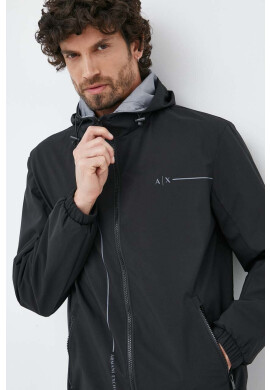 Armani Exchange Яке в черно с преходна изолация - Pepit.bg