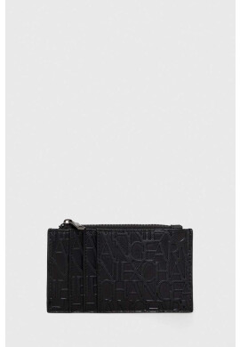 Armani Exchange Калъф за карти в черно - Pepit.bg