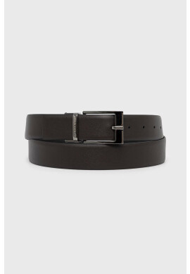 Armani Exchange Колан мъжки в черно - Pepit.bg