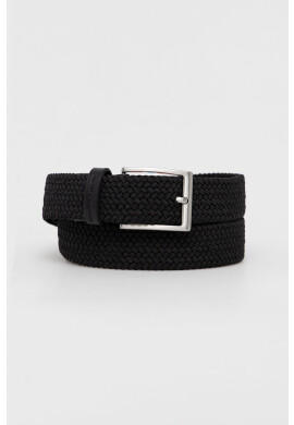 Armani Exchange Колан мъжки в черно - Pepit.bg