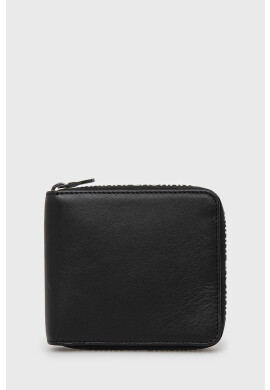 Armani Exchange Кожен портфейл мъжки в черно - Pepit.bg
