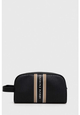 Armani Exchange Козметична чанта в черно - Pepit.bg