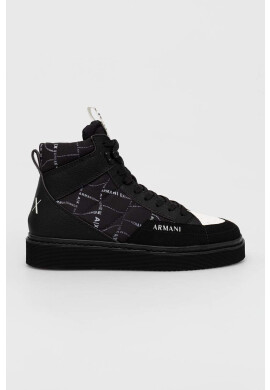 Armani Exchange Маратонки в черно XUZ043 XV640 S277 - Pepit.bg