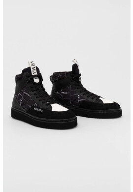 Armani Exchange Маратонки в черно XUZ043 XV640 S277 - Pepit.bg