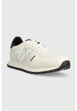Armani Exchange Маратонки в бяло XUX159.XV642.M801 - Pepit.bg