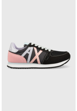Armani Exchange Маратонки в черно - Pepit.bg
